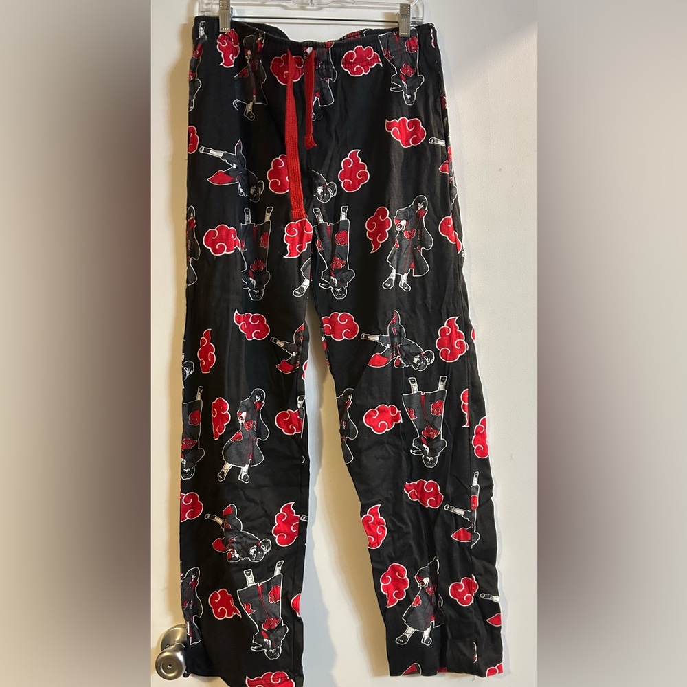 Naruto - Black and Red Anime Pants